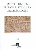 Mitteilungen Zur Christlichen Archaologie 3700165072 Book Cover
