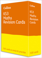 KS3 Maths Revision Question Cards: Prepare for Secondary School (Collins KS3 Revision) 0008399239 Book Cover