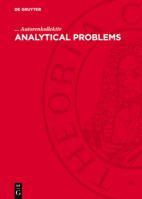 Analytical Problems 311274988X Book Cover