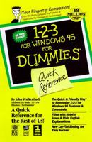1-2-3 for Windows 95 for Dummies Quick Reference 1568849869 Book Cover