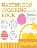Easter Egg Coloring Book: Beautiful Collection of 30 Unique Easter Egg Designs B08T48HK57 Book Cover