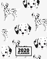 2020 Planner: Dog 1-Year Daily, Weekly and Monthly Organizer With Calendar, Gifts For Dog Lovers And Owners, Women, Men, Adults and Kids (8 x 10) 1671633601 Book Cover