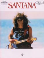 Santana (Authentic Guitar-Tab) 0897245164 Book Cover