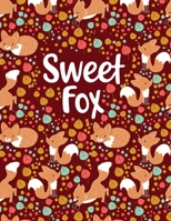 Sweet Fox: Notebook Lined Journal 1711599875 Book Cover