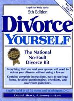 Divorce yourself: The national no-fault divorce kit (Legal self-help series) 0935755632 Book Cover
