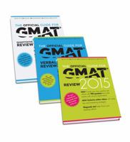 The Official Guide for GMAT Review 2015 Bundle (Official Guide + Verbal Guide + Quantitative Guide) 1118923227 Book Cover