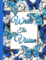 Write the Vision Monthly/Weekly Christian Planner: January 2020 to December 2020_Blue and white butterflies 1660212251 Book Cover