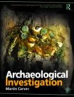 Archaeological Investigation 1032024917 Book Cover