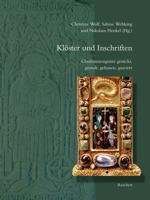 Kloster Und Inschriften: Glaubenszeugnisse Gestickt, Gemalt, Gehauen, Graviert. Beitrage Zur Tagung Am 30. Oktober 2009 Im Kloster Lune 3895007811 Book Cover