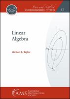 Linear Algebra: Undergraduate Texts 1470456702 Book Cover