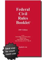 2009 Federal Civil Rules Booklet 1934852074 Book Cover