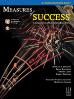 BB208TSX - Measures of Success - B-flat Tenor Saxophone Book 1 With CD 1569398100 Book Cover