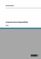 Corporate Social Responsibility 3638636569 Book Cover