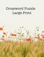 Crossword Puzzle: Large Print B093B7T1GM Book Cover