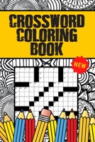 Crossword Coloring Book: Coloring Activity Book for Adults and Seniors with beautiful Mandalas and Flowers to Color, Colorcross Crossword Puzzle Books, Coloring Puzzle Books for Adults B088LD579V Book Cover