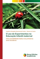 O uso de Experimentos na Educação Infantil maternal 6202045051 Book Cover