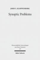 Synoptic Problems: Collected Essays 3161526171 Book Cover