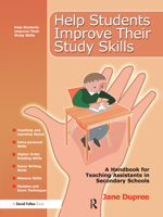 Help Students Improve Their Study Skills A Handbook for Teaching Assistants in Secondary Schools 1843122634 Book Cover