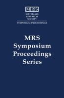 Materials for Infrared Detectors and Sources: Symposium Held December 1-5, 1986, Boston, Massachusetts, U.S.A. (Materials Research Society Symposium Proceedings) 0931837553 Book Cover