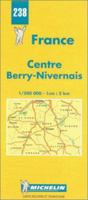 Michelin Centre (Berry-Nivernais), France Map No. 238 2067002384 Book Cover