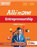All in One Entrepreneurship CBSE Class 11 9378168140 Book Cover