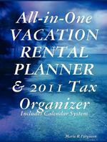 All-in-One VACATION RENTAL PLANNER & Tax Organizer 0615221890 Book Cover
