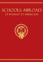 Schools Abroad of Interest to Americans 2003/2004: A Survey of International Primary and Preparatory Education 0875581668 Book Cover