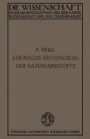 Die Chemische Erforschung Der Naturfarbstoffe 3663039072 Book Cover