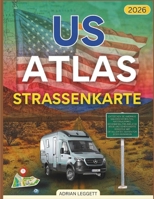 US ATLAS STRASSENKARTE 2026 (German Edition) B0FNCM7RF7 Book Cover