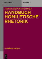 Handbuch Homiletische Rhetorik (Handbücher Rhetorik) (German Edition) 3110352222 Book Cover