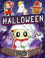 Halloween Coloring Book: For Kids and Toddlers B0CGYQ7XGK Book Cover