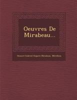 Oeuvres de Mirabeau... 127163919X Book Cover