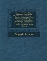 Histoire de Satan: Magie, Possessions, Illuminisme, Magn�tisme, Esprits Frappeurs, Spirites, D�monologie, Etc... D�monologie Artistique Et Litt�raire, Association D�moniaque, Impr�gnation Satanique Ou 1295478250 Book Cover