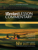 NIV® Standard Lesson Commentary® Large Print Edition 2023-2024 0830785140 Book Cover