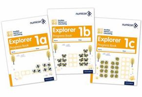 Numicon: Number, Pattern and Calculating 1 Explorer Progress Books ABC (Mixed pack) 0198389310 Book Cover