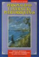 Personalidad y Literatura Puertorriqueñas 1563280345 Book Cover