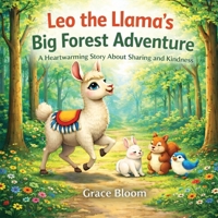 Leo the Llama’s Big Forest Adventure: A Heartwarming Story About Sharing and Kindness for Kids: A Big-Hearted Adventure for Little Readers B0GQ3KTX1V Book Cover