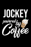 Jockey Powered by Coffee: Christmas Gift for Jockey Funny Jockey Journal Best 2019 Christmas Present Lined Journal 6x9inch 120 pages 1702496759 Book Cover