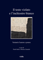 Il Testo Violato E l'Inchiostro Bianco: Varianti d'Autore E Potere B0BVGSG8BL Book Cover