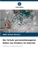 Der Schutz personenbezogener Daten von Kindern im Internet (German Edition) 6209899072 Book Cover