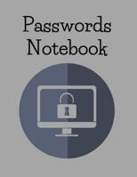 Passwords Notebook 1096688042 Book Cover