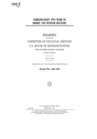 Sarbanes-Oxley : two years of market and investor recovery B0848NT1NW Book Cover