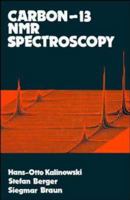 Carbon 13 NMR Spectroscopy 0471913065 Book Cover