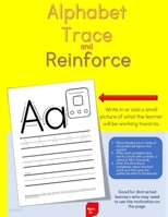 Alphabet Trace and Reinforce Workbook B08BDY619H Book Cover