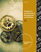 Analysis of Investments & Management of Portfolios 8131518744 Book Cover