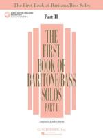 The First Book of Baritone/Bass Solos - Part II: Book/Online Audio 0793553342 Book Cover