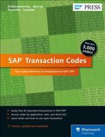 SAP Transaction Codes: Your Quick Reference to Transactions in SAP Erp 1493213660 Book Cover