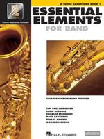 Essential Elements 2000, Book 1 Plus DVD: Bb Tenor Saxophone 0634003186 Book Cover