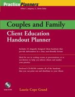 Couples and Family Client Education Handout Planner (Practice Planners) 0471202347 Book Cover