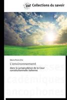 L'Environnement 383817058X Book Cover